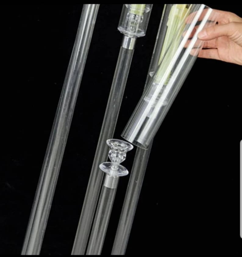 Acrylic Centerpiece Candelabra Clear Candle Holder Acrylic Etsy