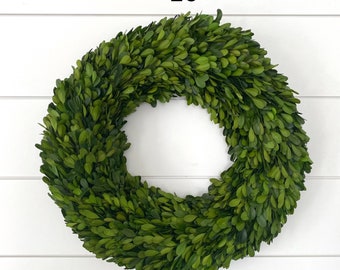 6",8",10",14",16", Boxwood Spring Wreath,  Cabinet Wreath, Window Wreath, Farmhouse Decor, Gift for home, Front Door