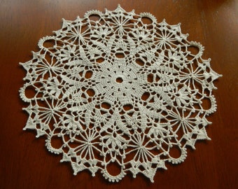 10"-25cm Doily, Mandala, Table-Cover, Centerpiece, Handmade Doily, Crocheted Doily