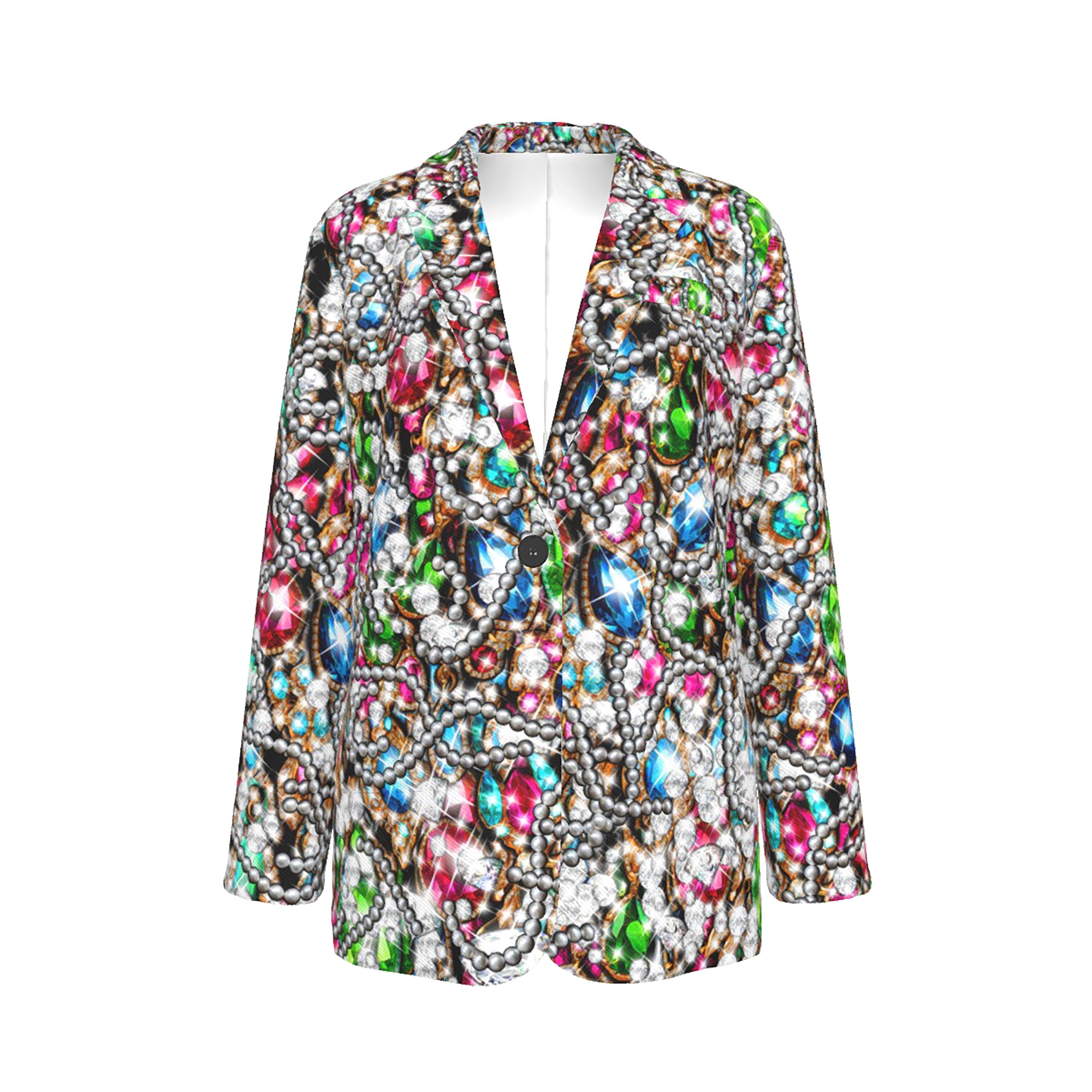 Jewel strap blazer Blazer, suits