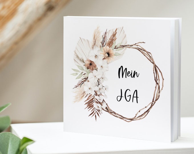 BOFUNX JGA Gästebuch 60 Seiten - Mit Aufkleber Für Junggesellinnenabschied