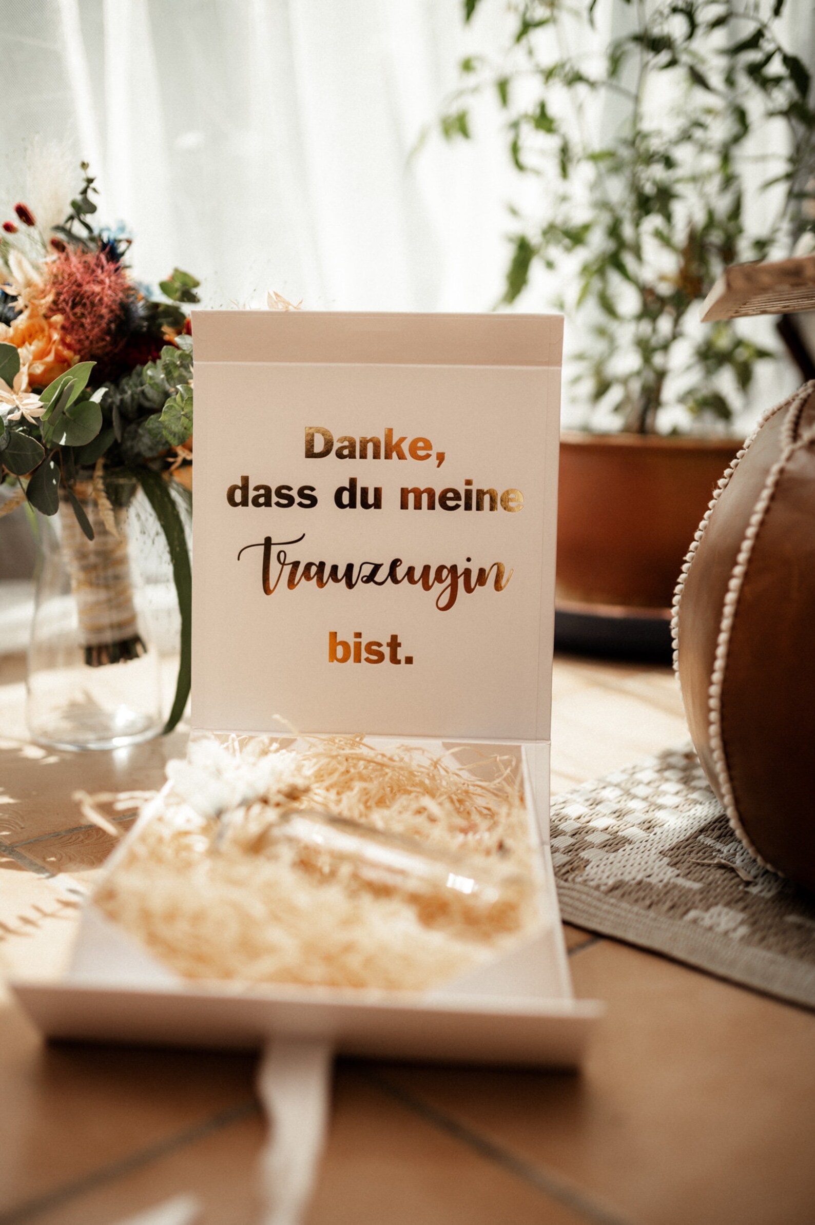 Danke Das Du Meine Trauzeugin Bist
