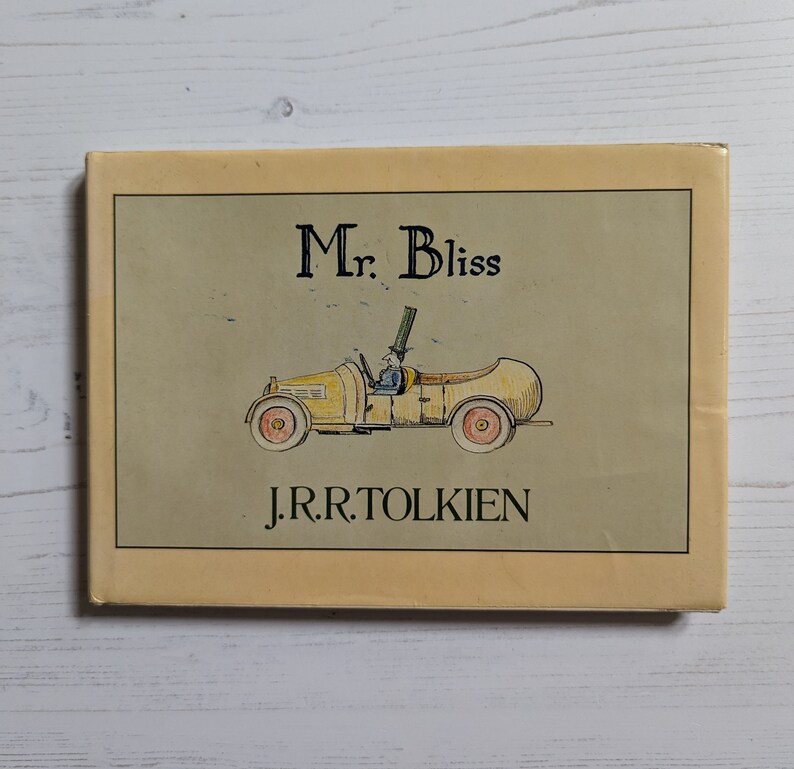 First Edition Mr Bliss by J.R.R. Tolkien Hardback 1982 image 1