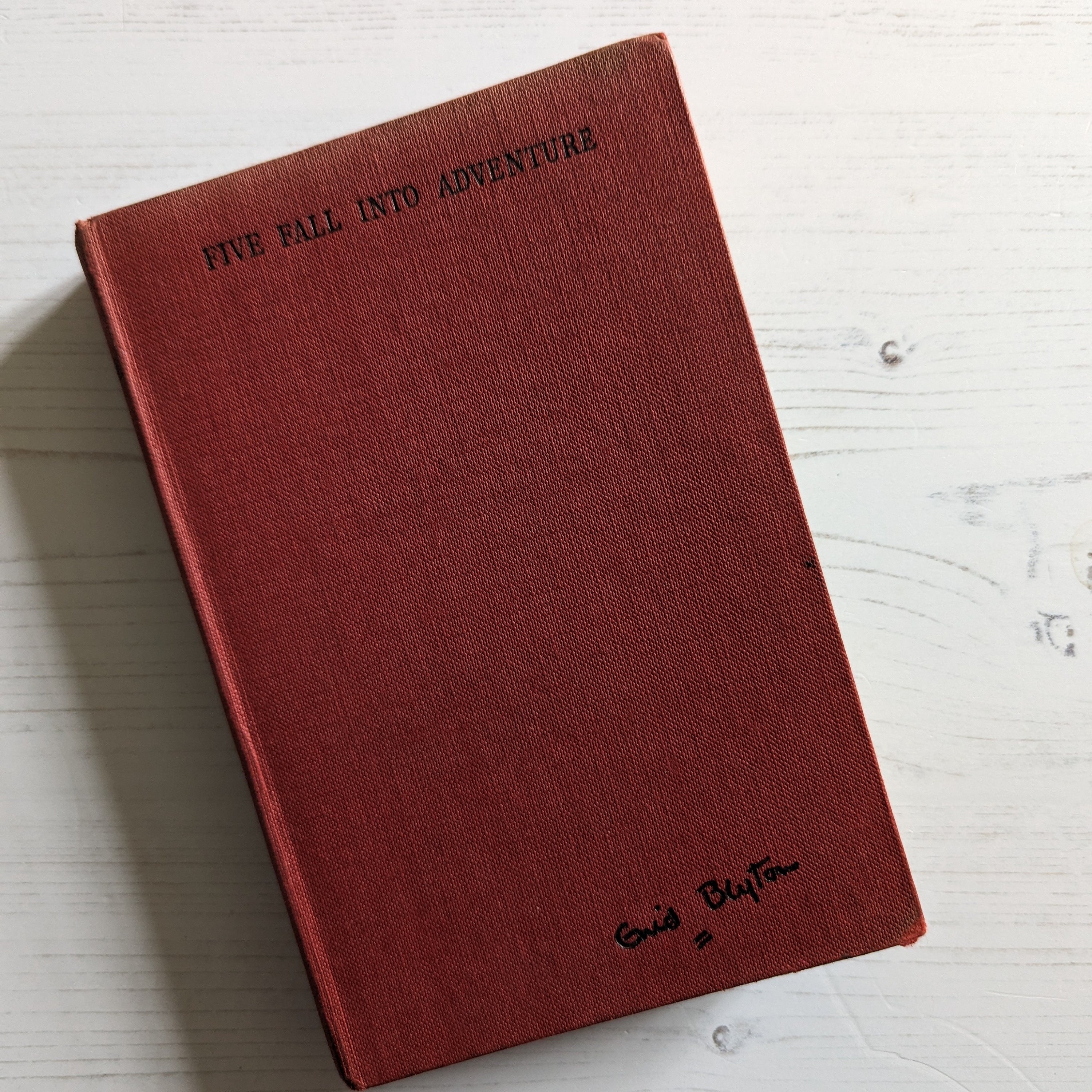 Five Fall into Adventure by Enid Blyton 5th Ed 1954 Famous Five