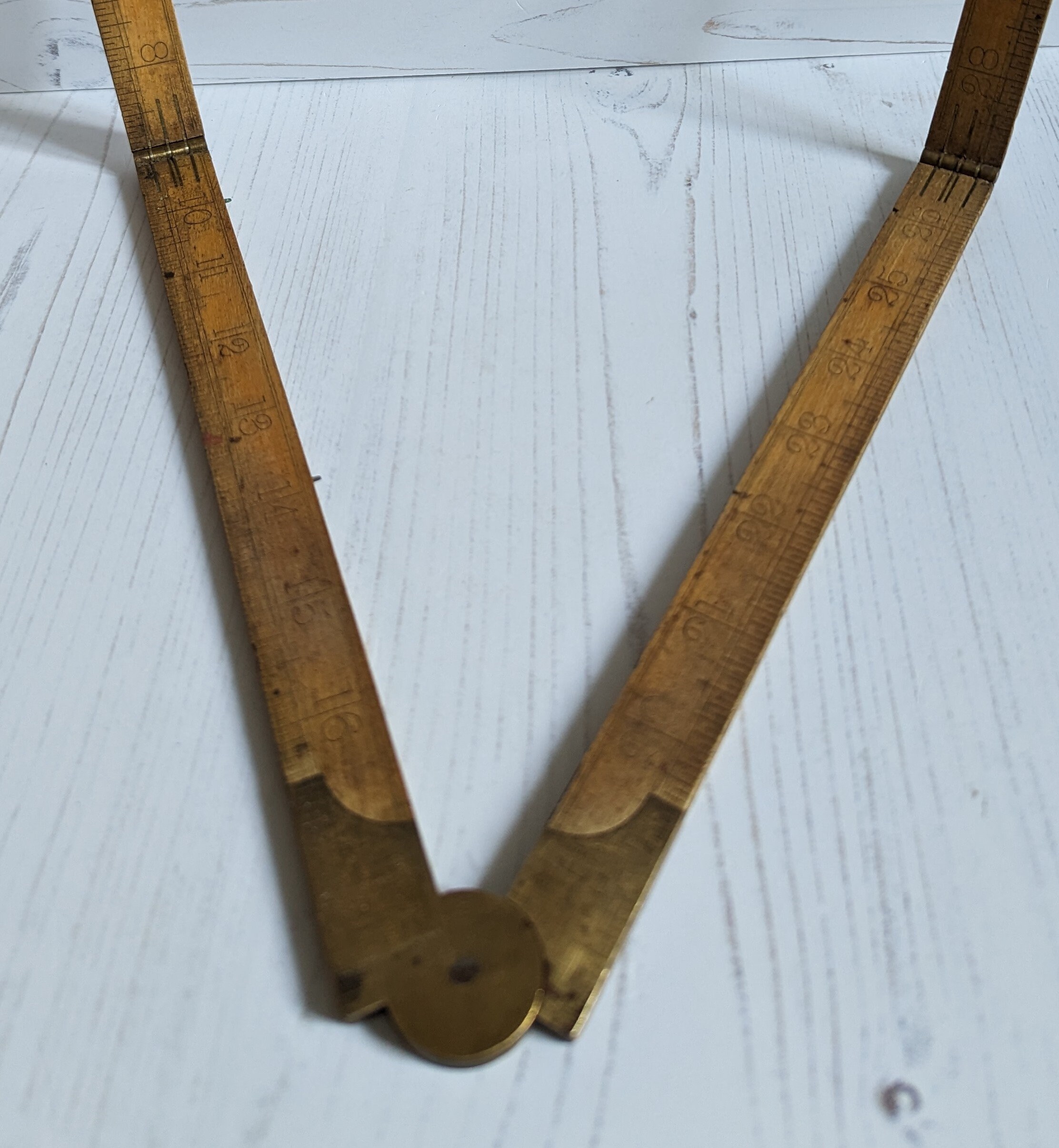 Vintage Rabone Wooden Folding 3 Foot Ruler Collectible - Etsy UK