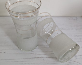 Bicchieri per bevande Mid-Century Bicchieri tumbler Set di 2 originali (M)