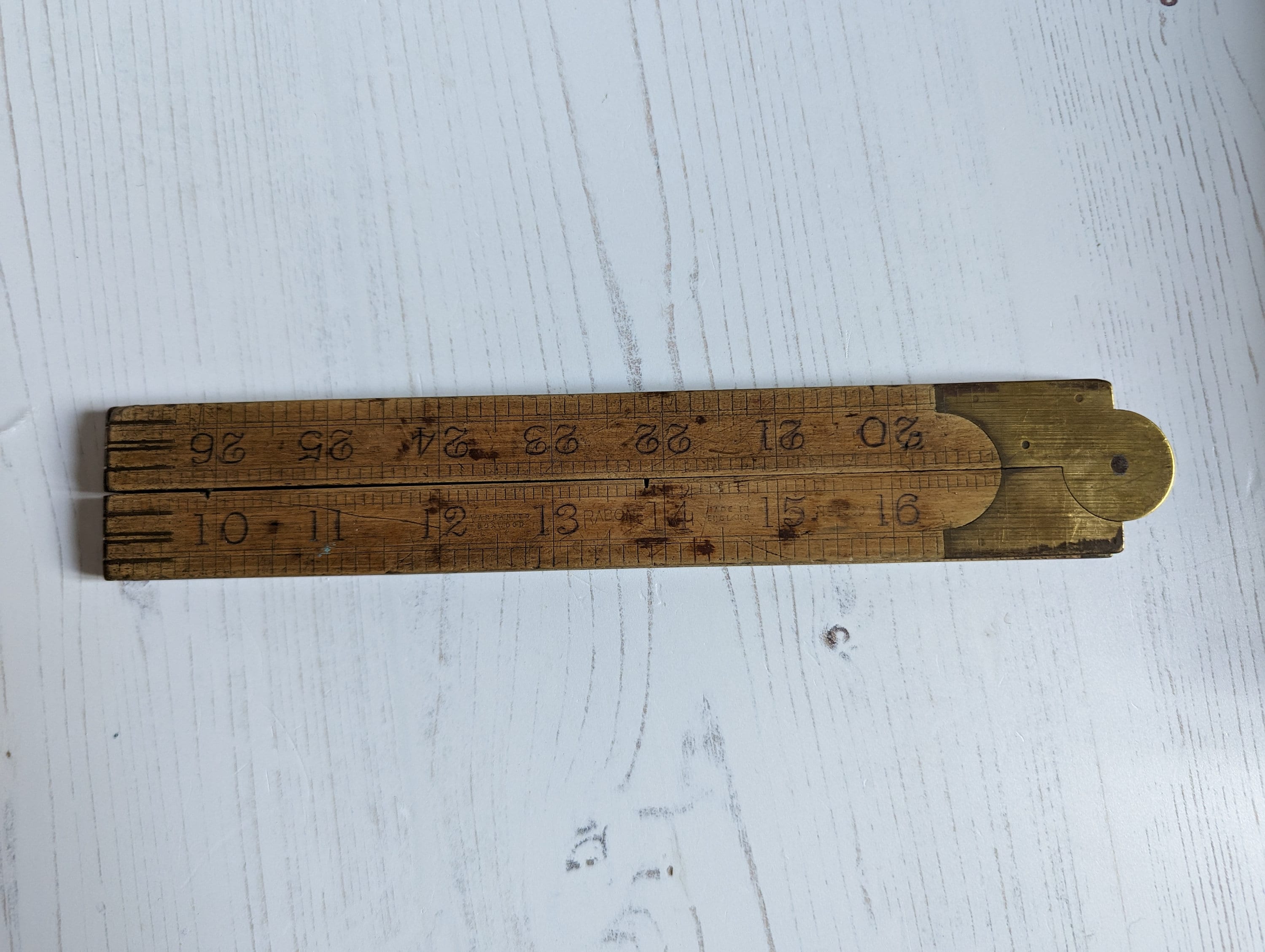 Vintage Rabone Wooden Folding 3 Foot Ruler Collectible - Etsy UK