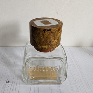 Avon Oland After Shave Lotion Bottle Vintage 1970s Bottle Collector Gift