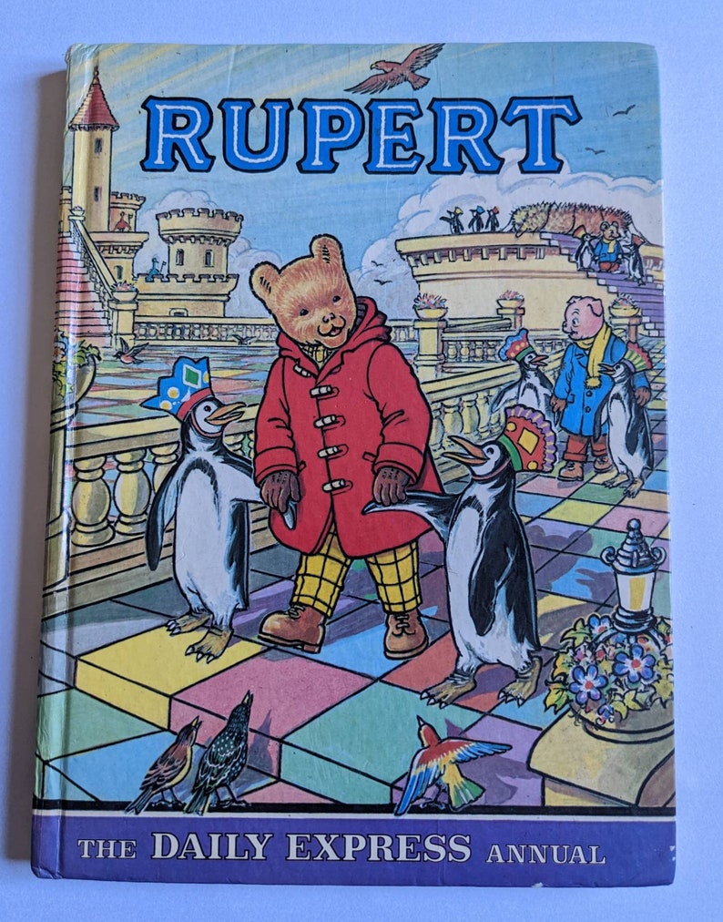 Rupert the Bear Annual 1977 Vintage Children's Book image 1