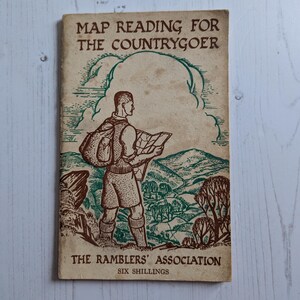 Lettura delle mappe per i contadini della Ramblers' Association 1964