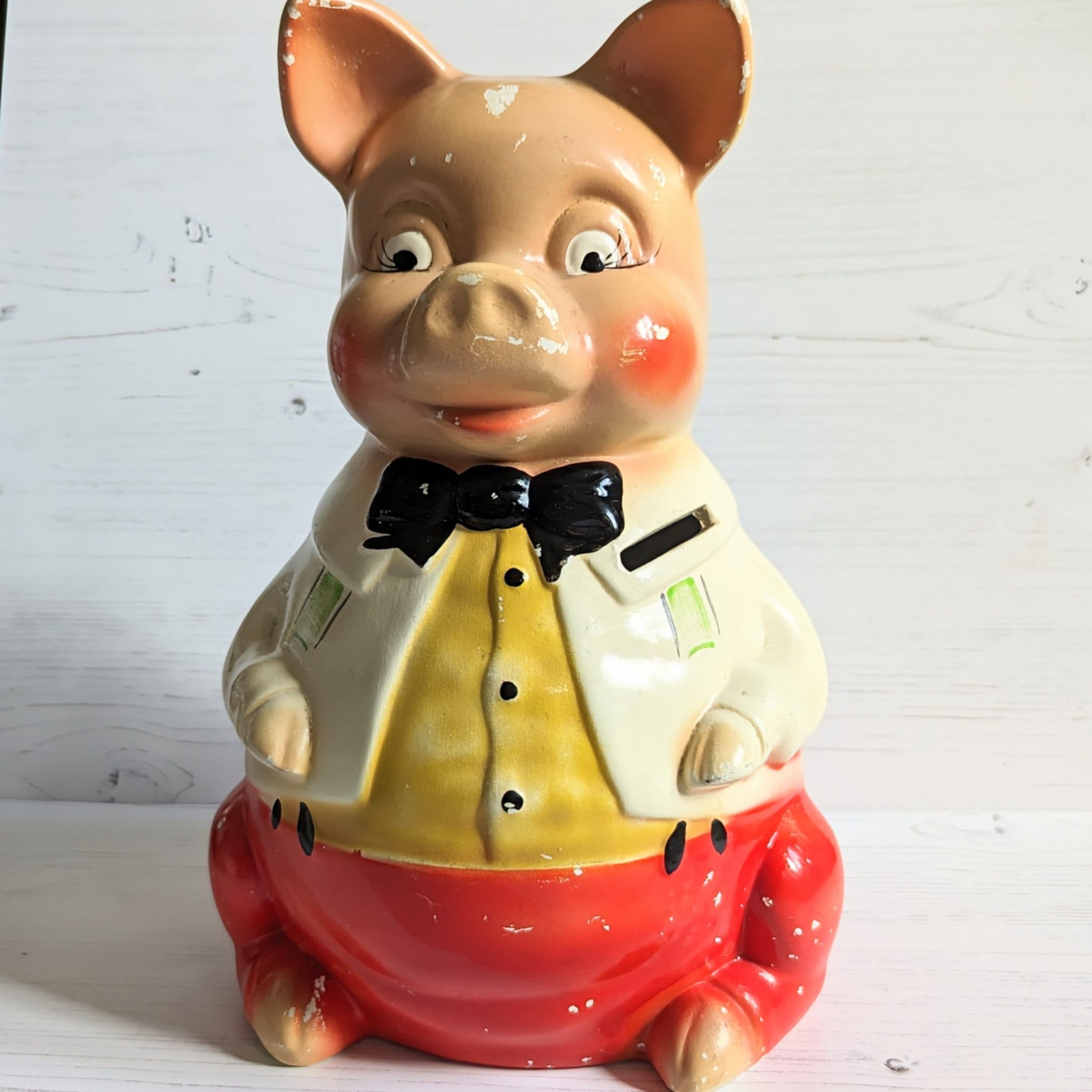 ヴィンテージ エルグリーブ ミスターピッグ マネーボックス 貯金箱