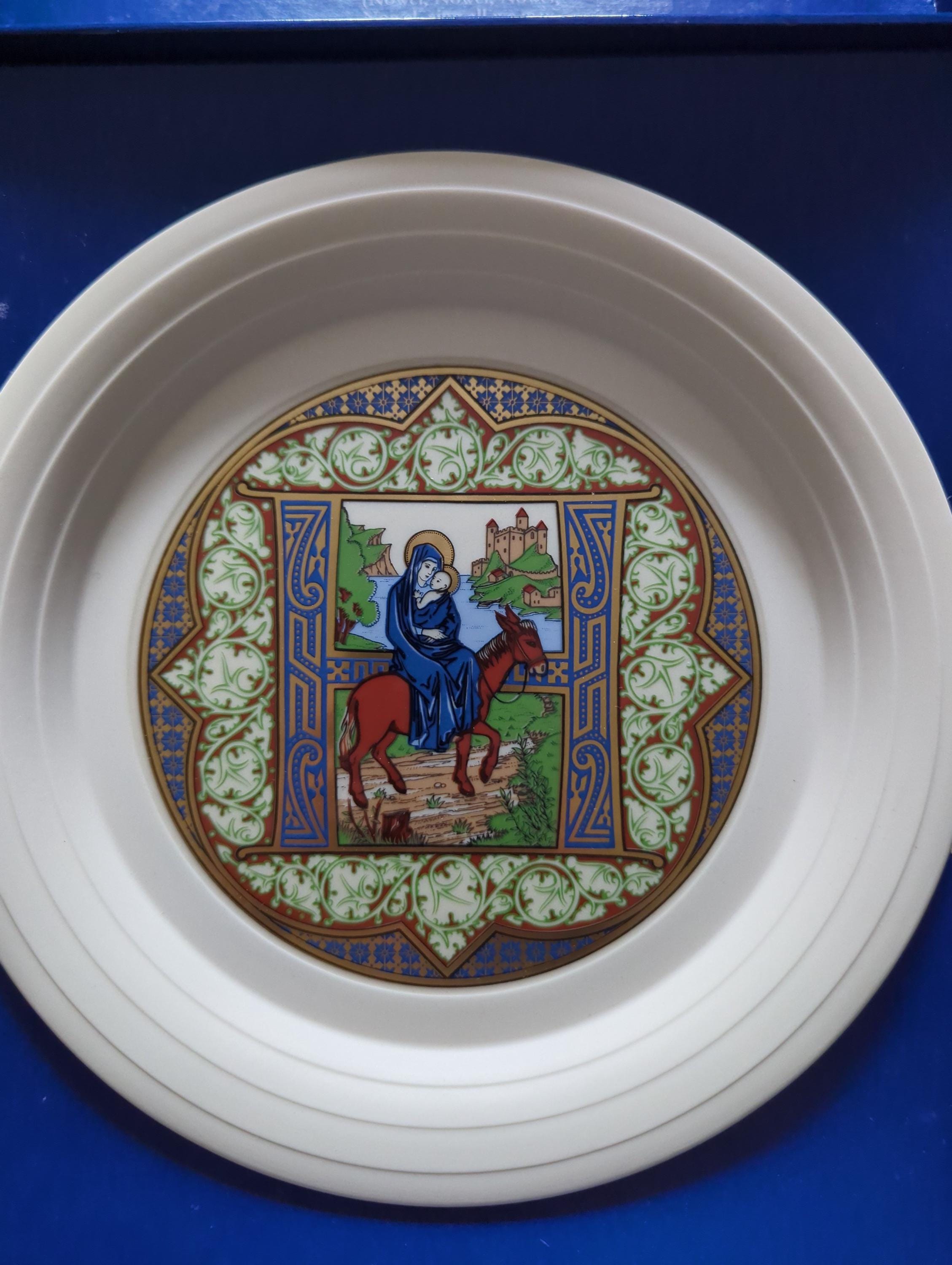 Hornsea Christmas Plates - Etsy Australia