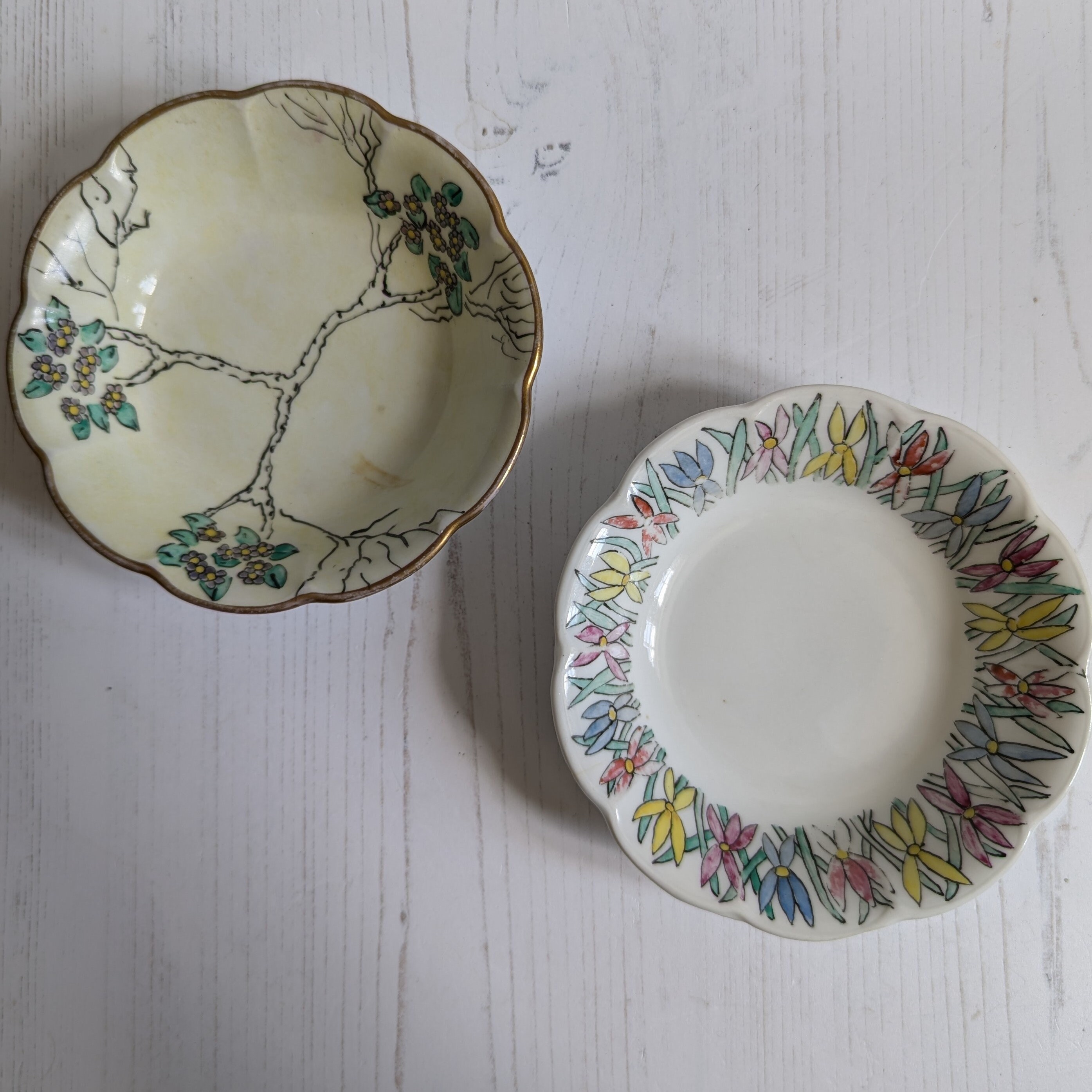 ミッドセンチュリー ユニオン K チェコスロバキア 陶器小物、ボンボン