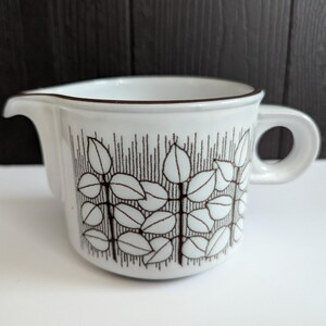 Hornsea Pottery Charisma Pattern Jug 1970s Retro Kitsch
