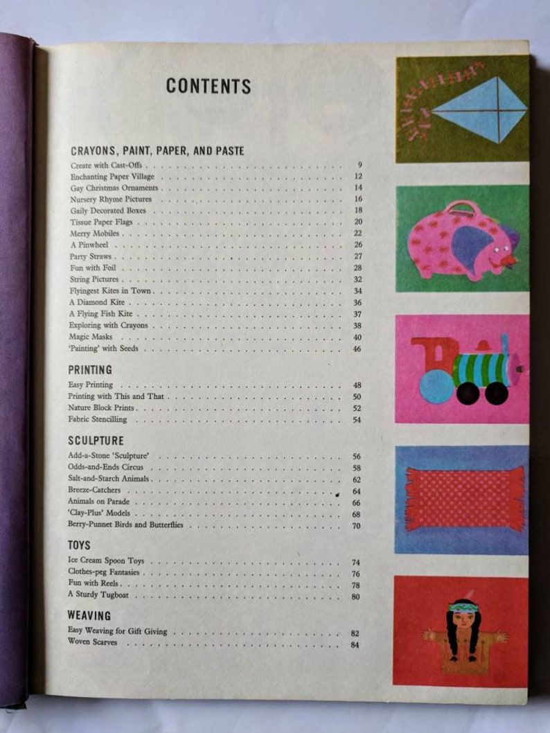 Vintage 1972 McCall/'s Golden Do-It Book Things to Make and Do for Boys and Girls from 6-14