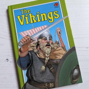 Vintage Marienkäfer Kinderbuch &#39;Die Wikinger&#39; Serie 861 Entdeckung 1980er Jahre