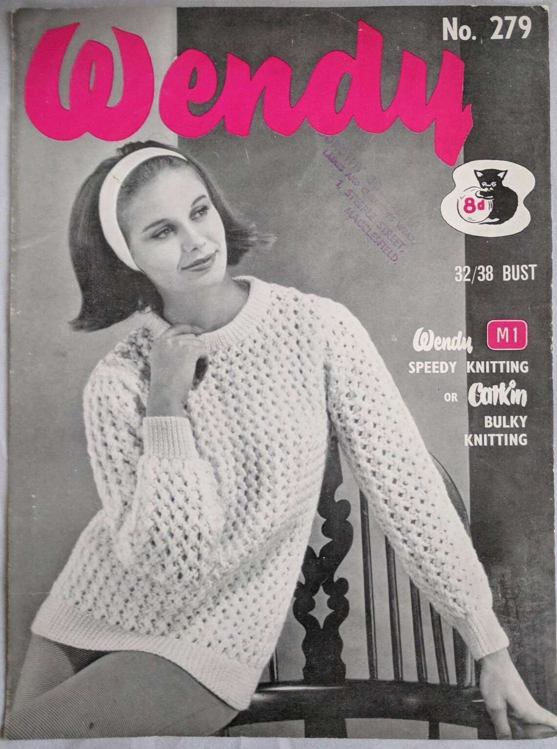 Original Vintage Wendy Knitting Pattern Ladies / Teens Jumper Etsy