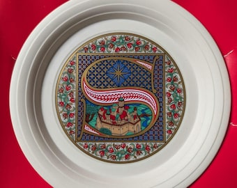 1979 Christmas Plate Limited Edition This Plate is the First in A