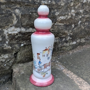 Vintage Cinque Ports Pottery England Keramiklampa