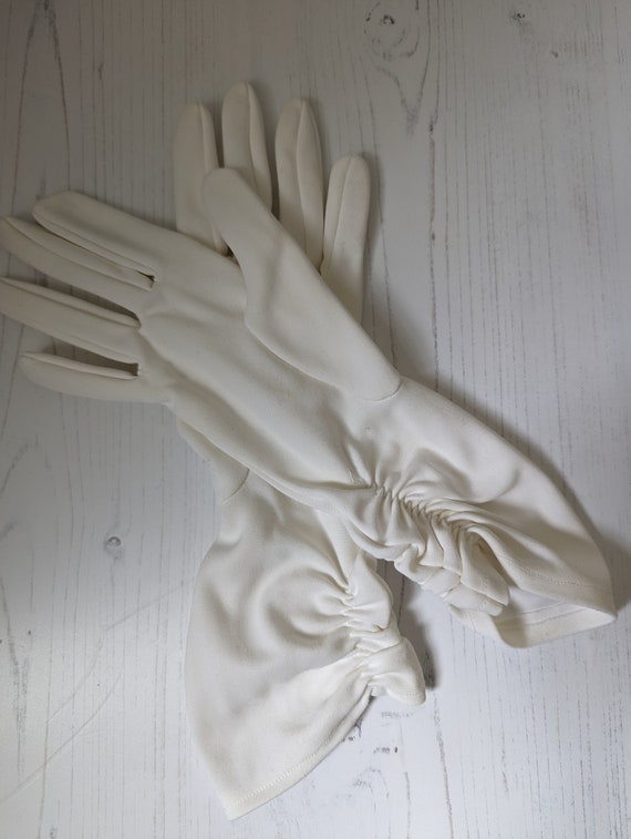 Ladies dressy white gloves deals