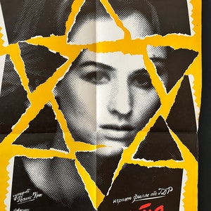 NIEMIECKI plakat filmowy Vintage Original 1980&#39;s Cinema Poster