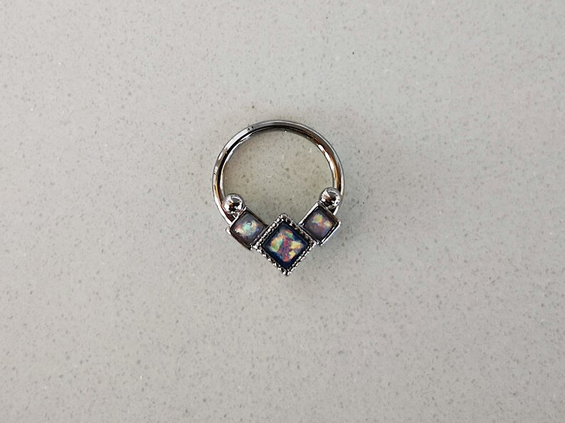 Septum Ring / Daith Earring / Cartilage Earring / Captive Bead Etsy