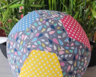 BALLOON BALL Cover: Cotton, Sensory Play, Special Needs, Aged Care, Beach Games, Travel-Pool Ball