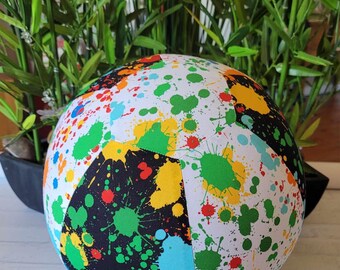 BALLOON BALL Cover: Cotton, Sensory Play, Special Needs, Aged Care, Beach Games, Travel-Pool Ball
