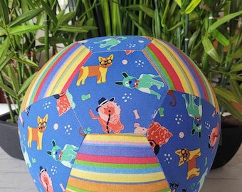 BALLOON BALL Cover: Cotton, Sensory Play, Special Needs, Aged Care, Beach Games, Travel-Pool Ball