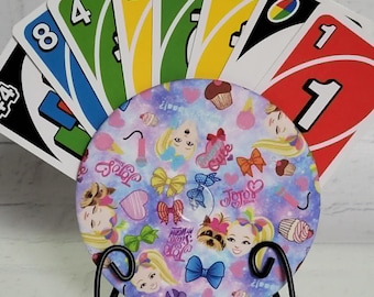PLAYING CARD HOLDER: Handmade Cotton, Travel Game Organizer, Card Organizer, Uno Card Game