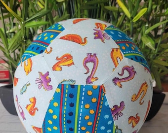 BALLOON BALL Cover: Cotton, Sensory Play, Special Needs, Aged Care, Beach Games, Travel-Pool Ball
