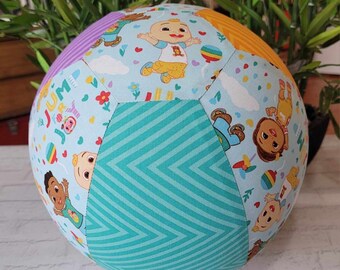 BALLOON BALL Cover: Cotton, Sensory Play, Special Needs, Aged Care, Beach Games, Travel-Pool Ball