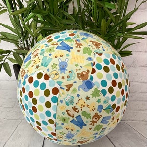 BALLOON BALL- Cotton Fabric Balloon Cover- Pool Ball- Sensory Play- Aged Care- Special Needs- Indoor Ball Games- Autism- Great Gift- Balloon