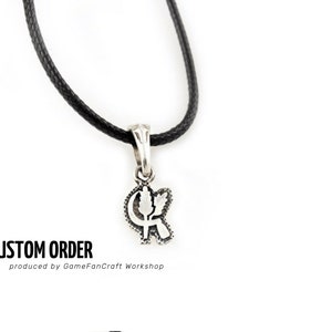 Map Marker LARP Pendant Fantasy jewelry Handmade Necklace Sterling Silver