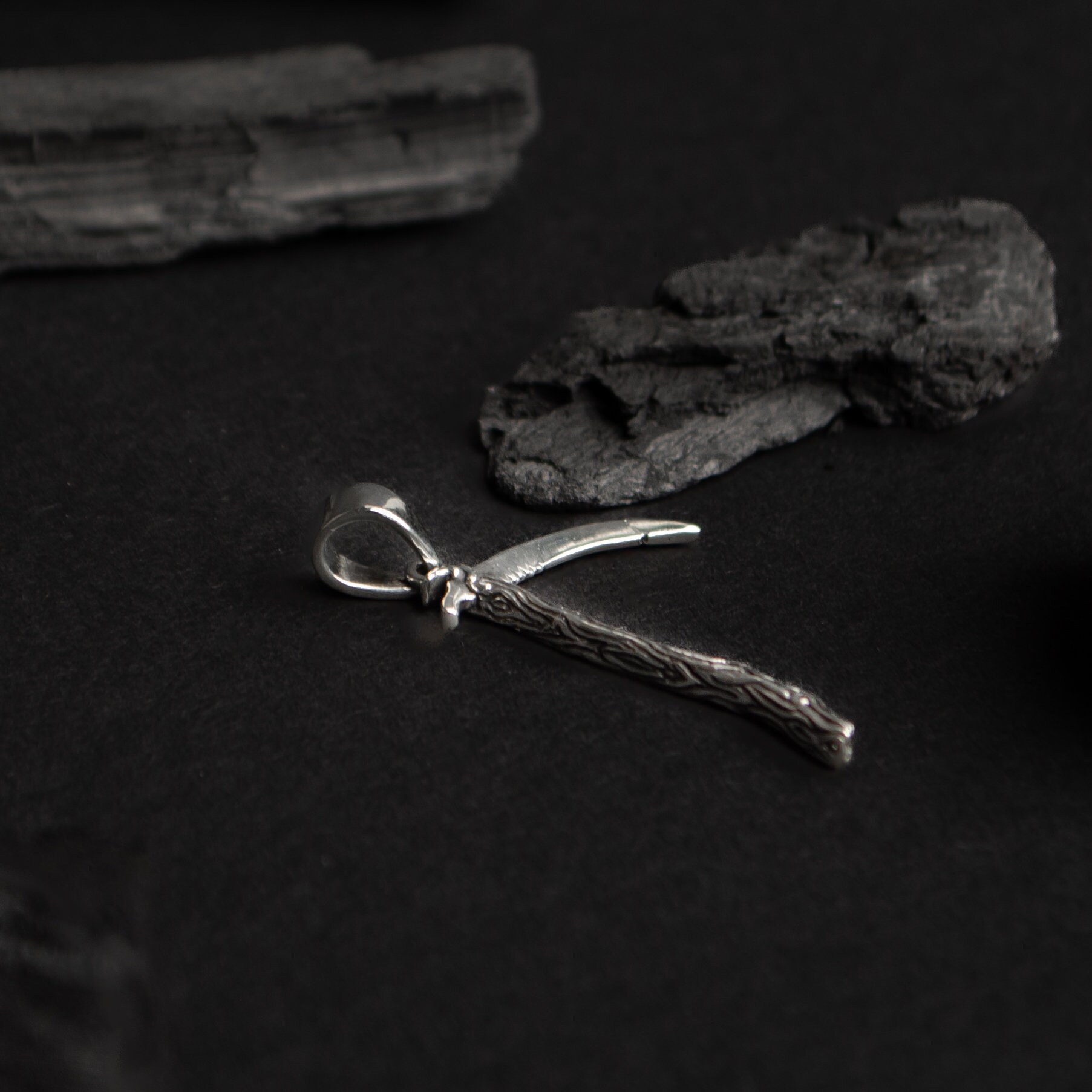 Collana in acciaio inossidabile con Morte Collana in acciaio inossidabile con Morte