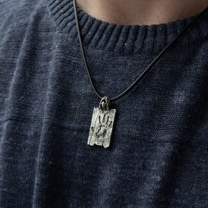 Sterling Silver Dark Brotherhood LARP Pendant Fantasy Game Jewelry Nightingale Pendant Handmade We know image 8