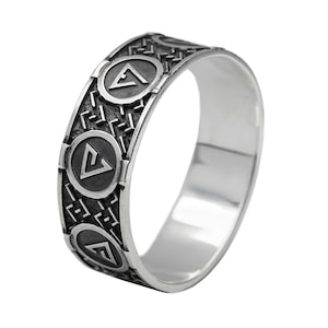 Aard, Igni, Axii, Yrden, Quen, Magic signs ring, silver fantasy jewelry, gift for him, video game jewellery