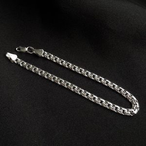 Sterling silver Bismark bracelet, Sterling silver jewelry