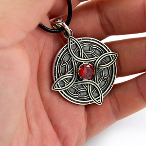 Sterling Silver Cosplay Amulet of Mara LARP and Fantasy jewelry for geek image 5