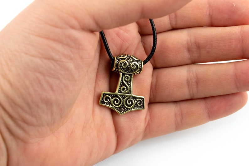 ethnic jewelry Norsemen Mjolnir Scandinavian Odin Sterling Silver Amulet Handmade Valhalla Pendant Thor/'s Hammer Loki Vikings