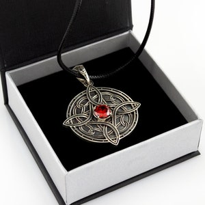 Sterling Silver Cosplay Amulet of Mara LARP and Fantasy jewelry for geek image 6