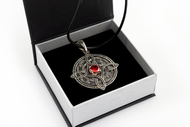 Sterling Silver Cosplay Amulet of Mara LARP and Fantasy jewelry for geek image 6