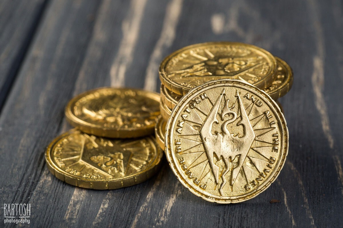 セプティム コイン パック タムリエル LARP ファンタジー RPG ブラス - Etsy 日本