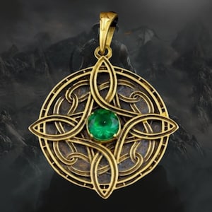 Sterling Silver Cosplay  Amulet of Mara  (LARP and Fantasy jewelry for geek)
