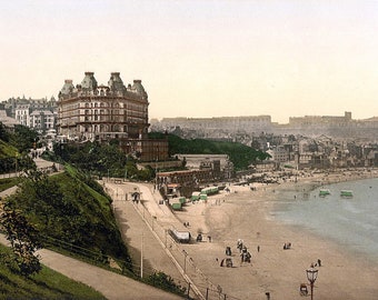 Scarborough UK Edwardian Seaside View 1