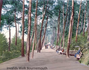 Bournemouth Invalids Walk 1890's