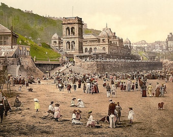 Scarborough UK Edwardian Seaside View 2