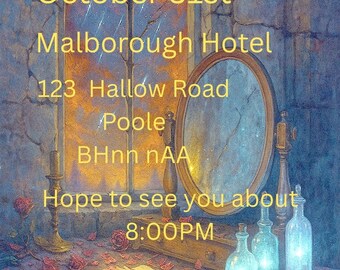 Editable Halloween Party Invitation03