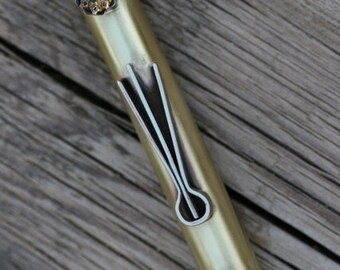 FREE SHIPPING Brass and German silver Mezuzah, Mezuzah Case,  Handmade Mezuza,New House Gifts, Made in Israel