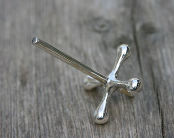 Dreidel, Silber Sevivon, Dreidel, Massiv Silber Sevivon, Silber Spielzeug Geschenk Dreidel, Handgefertigte Dreidel, Israelische Kunst, Made in Israel,